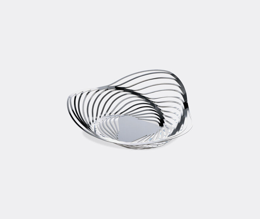 Alessi 'Trinity' basket, silver steel ALES21TRI560SIL