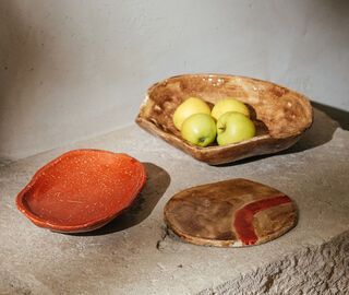 Pomax 'Mani' bowl, sand BEIGE POMA26MAN703BEI