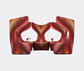 Cappellini 'Drum' armchair ORANGE CAPP20DRU188ORA