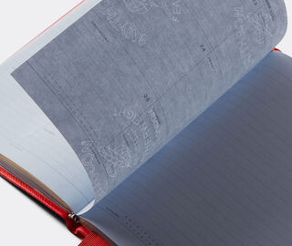 Smythson '2026 Soho' weekly diary with pocket, scarlet red RED SMYT25PAS014RED