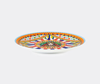 Dolce&amp;Gabbana Casa 'Carretto Siciliano' dinner plate, set of two MULTICOLOUR DGCA22SET644MUL