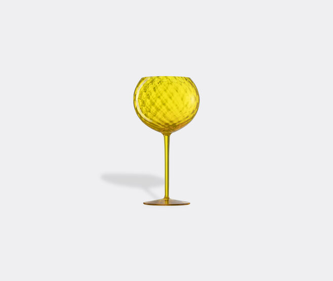 NasonMoretti 'Gigolo' red wine glass, balloton yellow YELLOW NAMO22GIG024YEL