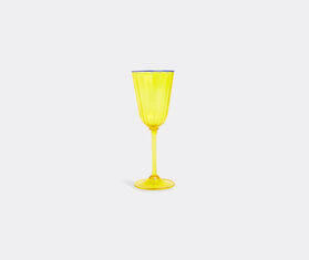 La DoubleJ Wine glasses, set of four, yellow YELLOW LADJ20WIN489YEL
