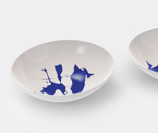 Cassina 'Le Monde de Charlotte Perriand Neige' soup plate, set of two MULTICOLOUR CASS21SET224BLU