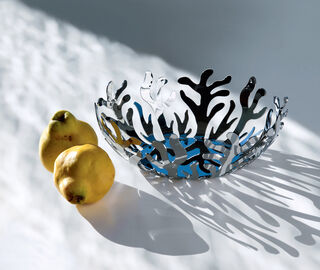Alessi 'Mediterraneo' fruit holder, medium SILVER ALES21MED579SIL
