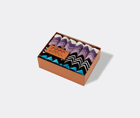 Missoni 'Giacomo' face towels, set of six, orange BLUE MIHO20GIA603MUL