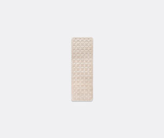 Cc-tapis 'Criss Cross Runner' rug, butter IVORY CCTA25CRI846WHI