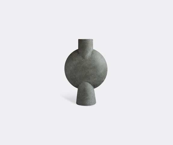 101 Copenhagen Sphere Vase Bubl, Hexa - Dark Grey Dark Grey ${masterID} 2