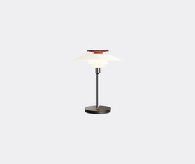 Louis Poulsen 'PH 2/1 80' LED portable lamp, opal white, red and chrome, UK plug MULTICOLOUR LOPO25PH202MUL