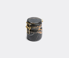 Editions Milano 'Miss marble' jar, portoro BLACK EDIT16MIS610BLK