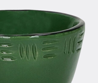 Pomax 'Meet the Kutis' mini bowl, set of two, dark green GREEN POMA26MEE179GRN