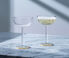 LSA International 'Luca' coupe glass, set of two  LSAI21LUC809GOL