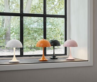 Louis Poulsen 'Panthella 160 V2' LED portable lamp, white WHITE LOPO23PAN143WHI