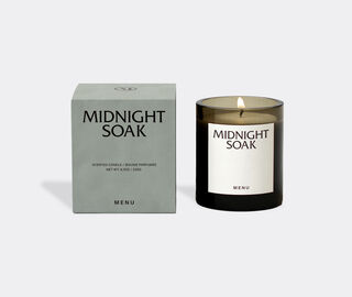 Audo Copenhagen 'Midnight Soak' candle, small GREY MENU22OLF558GRY