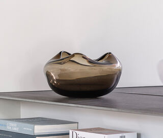 Gardeco 'Ocean Vidrio' vase, large, fum&eacute; MULTICOLOUR GARD25VAS333TAU