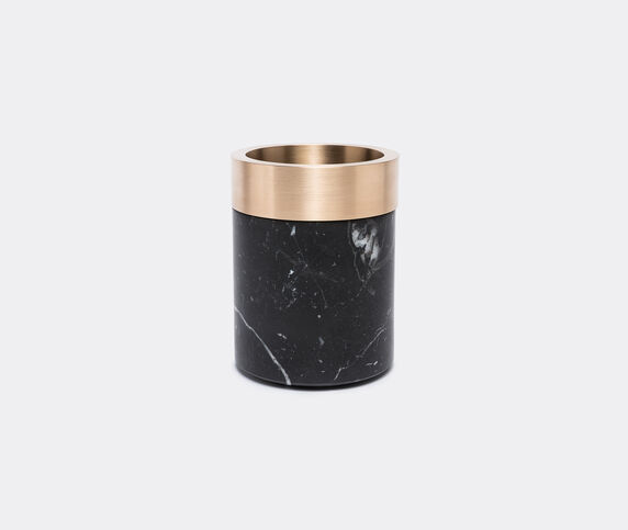 Michael Verheyden 'Coppa' container, small Black, bronze MIVE17COP042BLK