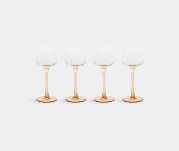 Bitossi Home 'Diseguale' pink goblets, set of four  BIHO22SET273PIN