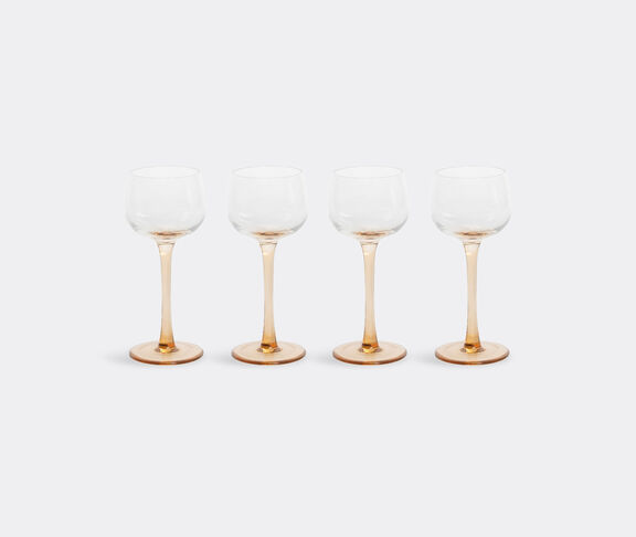 Bitossi Home 'Diseguale' pink goblets, set of four undefined ${masterID}