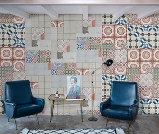 Wall&amp;dec&ograve; 'Tell Me Tiles Ts' wallpaper MULTICOLOUR WADE20TEL396MUL