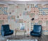 Wall&decò 'Tell Me Tiles Ts' wallpaper Multicolour WADE20TEL396MUL