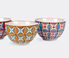 POLSPOTTEN 'Hippy Side' snack bowls, set of four  POLS22SNA476MUL