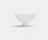 Lyngby Porcelæn 'Tsé' bowl with foot Unglazed white LYPO15TSE046WHI