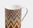 Missoni 'Zig Zag Jarris' mug, beige Multicolour MIHO22ZIG446MUL