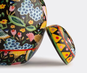 La DoubleJ &#39;Colombo Tea Jar&#39;, large BLACK LADJ19COL065BLK