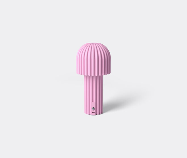 artetica 'Pliss&eacute;' portable lamp, meringue pink PINK ARTE26LAM232PIN