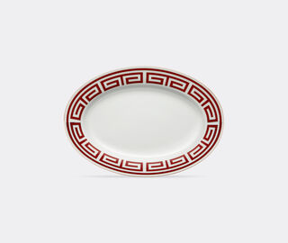 Ginori 1735 'Labirinto' oval platter, red RED RIGI20LAB270RED