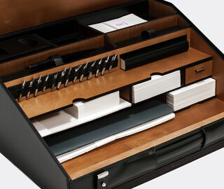 Pineider 'Travel' desk set BLACK PINE20TRA023BLK