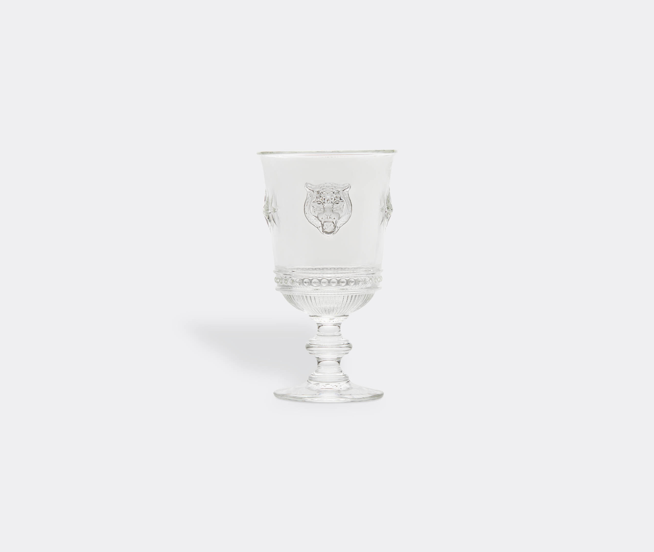 Tiger' wine glass, set of two by Gucci | Glassware | FRANKBROS