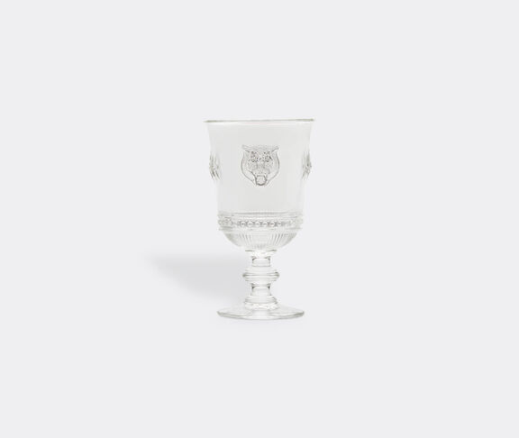 Gucci 'Tiger' wine glass, set of two TRANSPARENT GUCC23TIG793TRA
