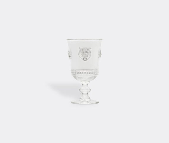 Gucci 'Tiger' wine glass, set of two transparent GUCC23TIG793TRA