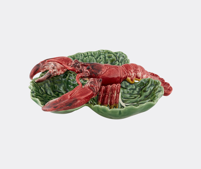 Bordallo Pinheiro 'Cabbage with Lobsters' appetizer plate, large MULTICOLOUR BOPI24CAB354MUL