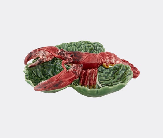 Bordallo Pinheiro 'Cabbage with Lobsters' appetizer plate, large multicolor BOPI24CAB354MUL
