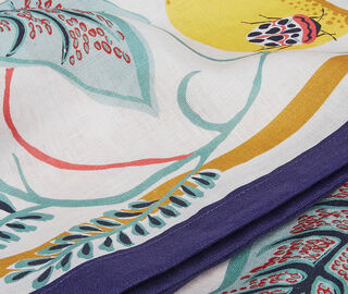 La DoubleJ 'Botanical' large tablecloth MULTICOLOUR LADJ20TAB370MUL
