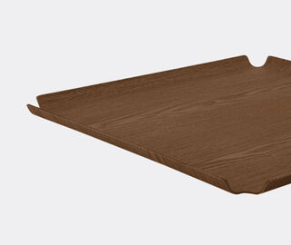 XLBoom 'Deck' square tray, walnut WALNUT XLBO25DEC117WAL