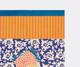 Lisa Corti 'Arabesque Corolla' runner, blue and orange MULTICOLOUR LICO23RUN490MUL