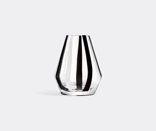 LSA International 'Stripe' vase, small, black and white MULTICOLOUR LSAI25STR702MUL