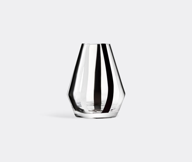 LSA International 'Stripe' vase, small, black and white MULTICOLOUR LSAI25STR702MUL