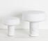 Case Furniture 'Solid Table Light', Carrara marble, large, US plug  CAFU20SOL471WHI