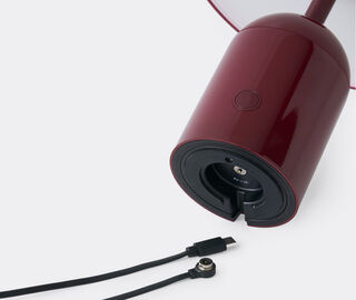 Tom Dixon 'Bell' portable lamp, burgundy BURGUNDY TODI26BEL589BUR