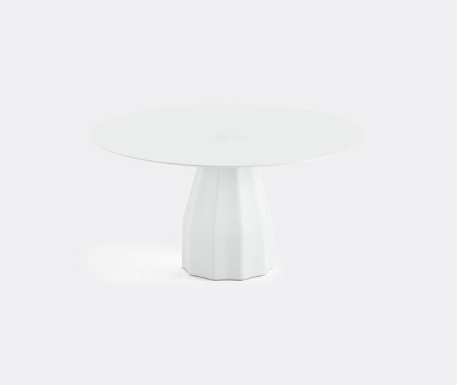 Viccarbe 'Burin' table, white WHITE VICC21BUR075WHI