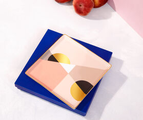 Octaevo 'Siena' ceramic tray, pink MULTICOLOUR OCTA19CER519PIN