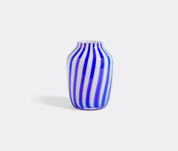 Hay 'Juice' high vase, blue and white  HAY119JUI513BLU