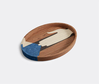 L'Objet 'Edgar Oval Tray' MULTICOLOUR LOBJ23EDG801MUL