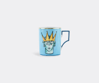 Ginori 1735 'Il Viaggio di Nettuno' mug BLUE RIGI20VIA924BLU