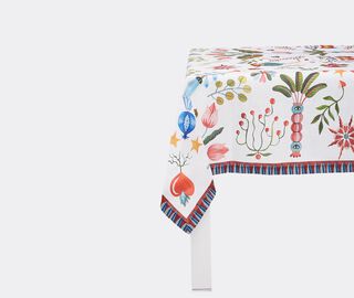 La DoubleJ 'White Turning Tulips' tablecloth, medium MULTICOLOUR LADJ22MED653MUL