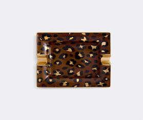L'Objet 'Leopard' ashtray BROWN LOBJ22LEO484BRW